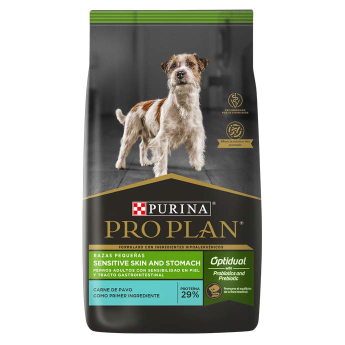 Purina Pro Plan Sensitive Skin and Stomach Adult Razas Pequeñas - Perros